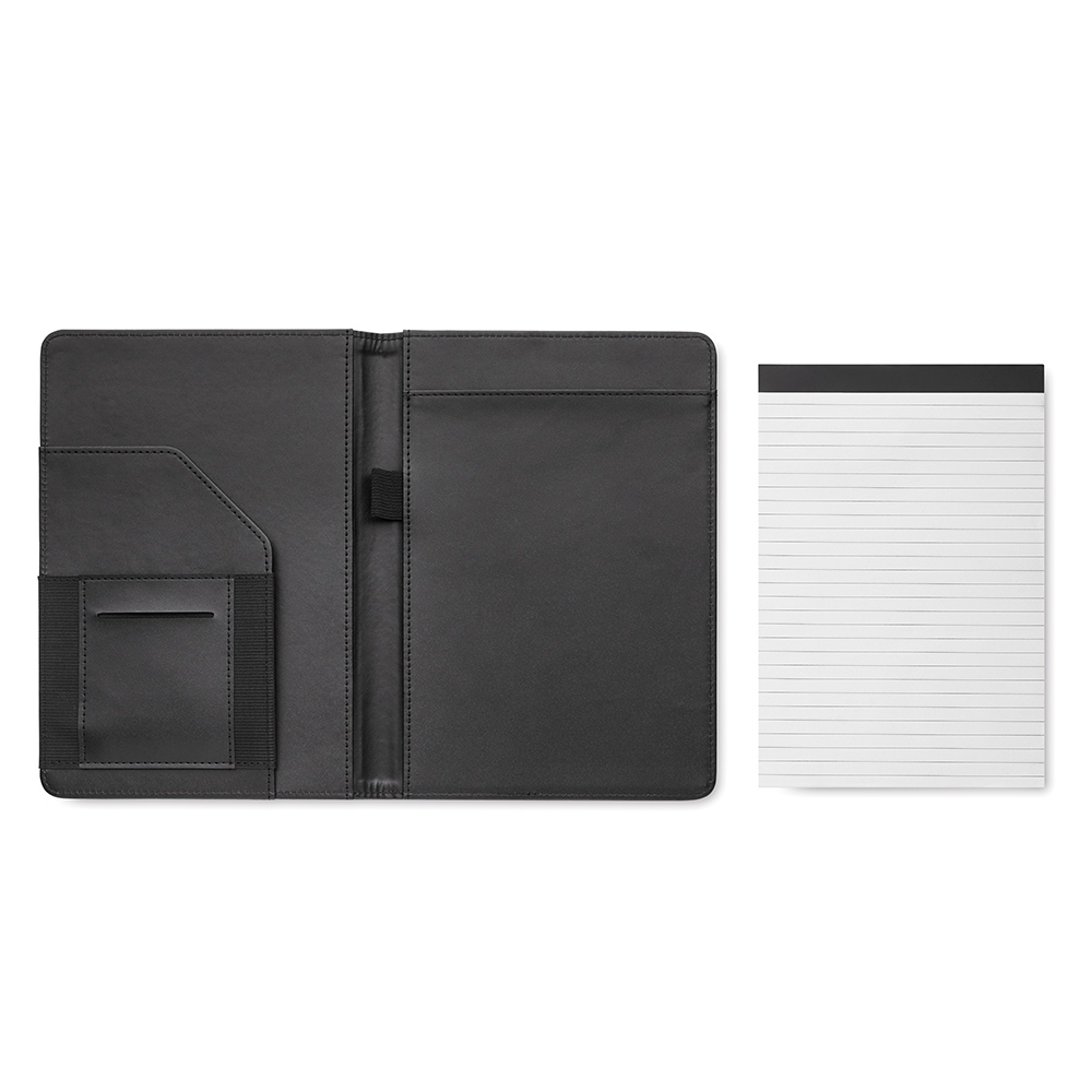 Conférencier A5 personnalisé en polyester recyclé rPET Folio_04