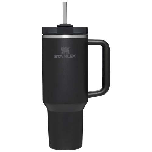 Mug isotherme en inox recyclé Stanley Quencher H2.0 1,2 L_Noir