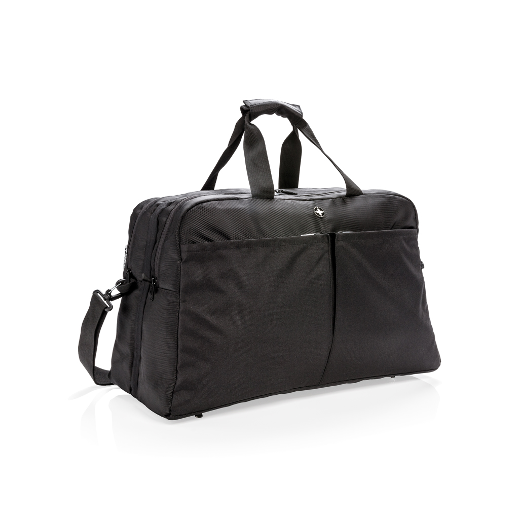 Sac valise anti-RFID Swiss Peak_Noir