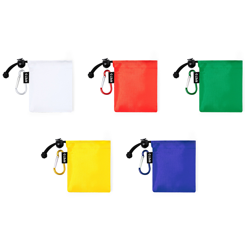 Poncho enfant avec pochette en polyester recyclé rPET Claytop_02
