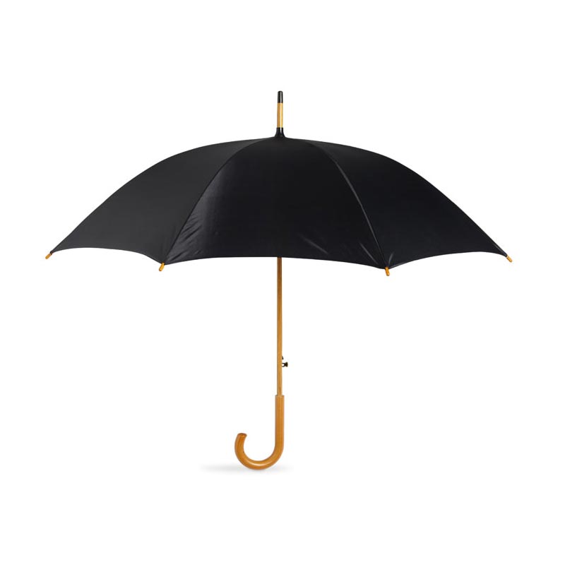 Parapluie droit avec poignée en bois Cumuli_4