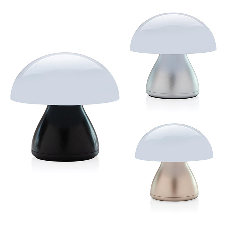 Lampe de bureau rechargeable en plastique et aluminium recyclés Luming_02
