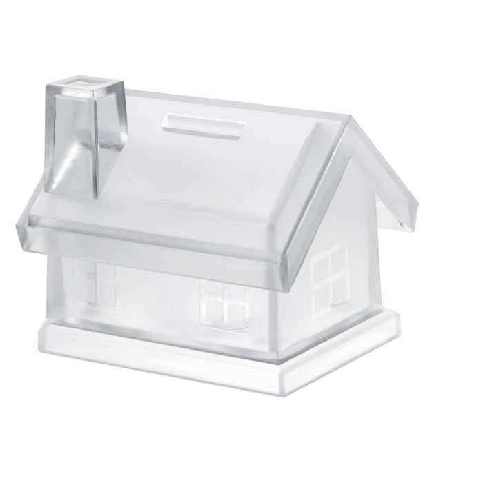 Tirelire maison plastique_Transparent