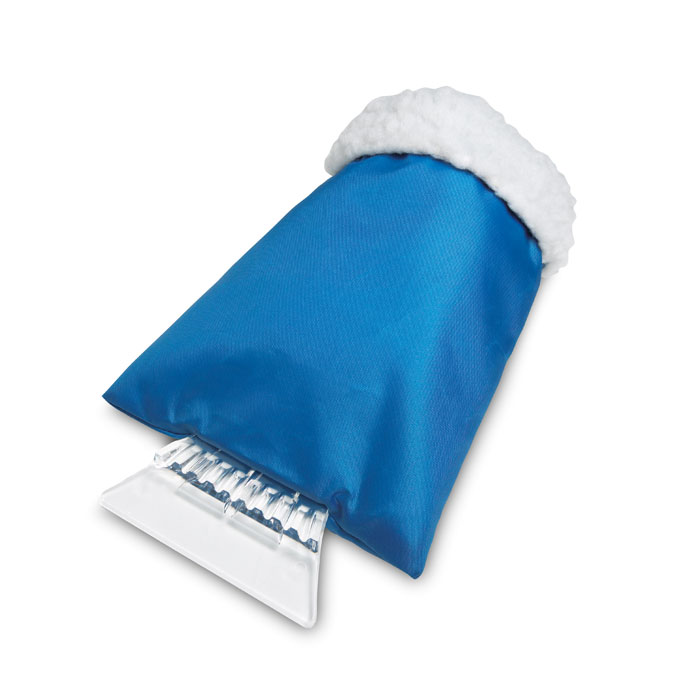 Grattoir à glace avec gant Warmix_Bleu