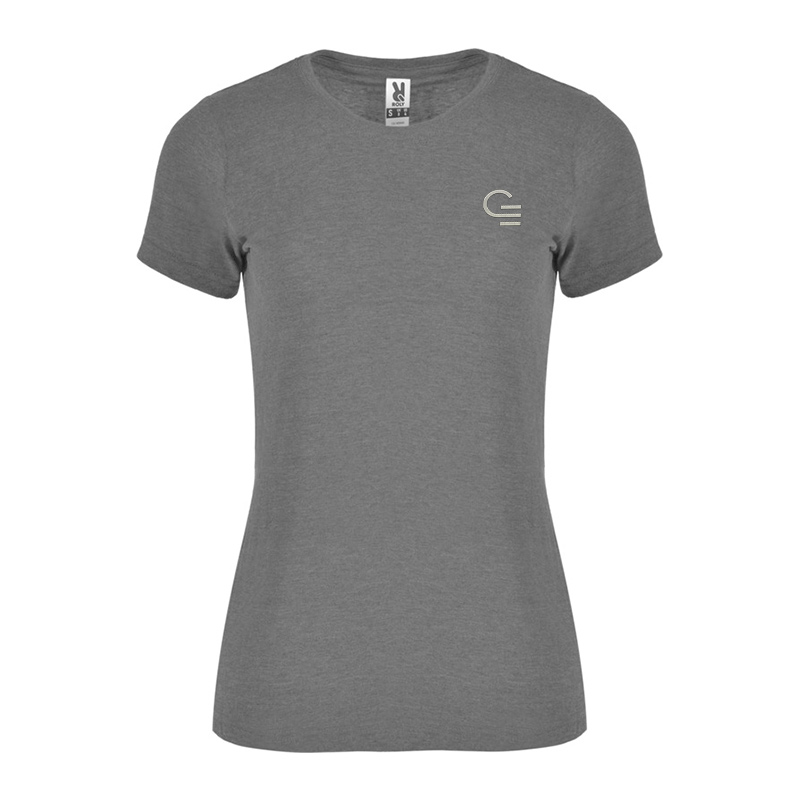 T-shirt femme en polyester et coton certifiés Fox 150 g_01