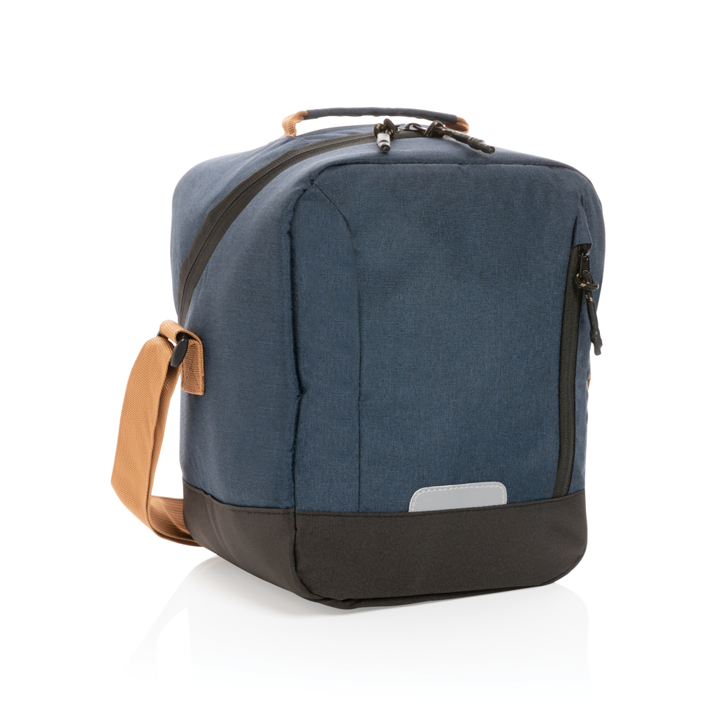 Sac isotherme en polyester recyclé rPET Urban Outdoor Impact_Bleu marine