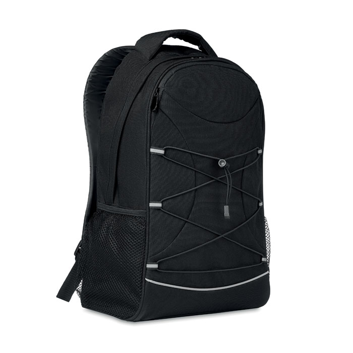 Sac à dos en polyester recyclé rPET Monte Lomo 77 L_Noir