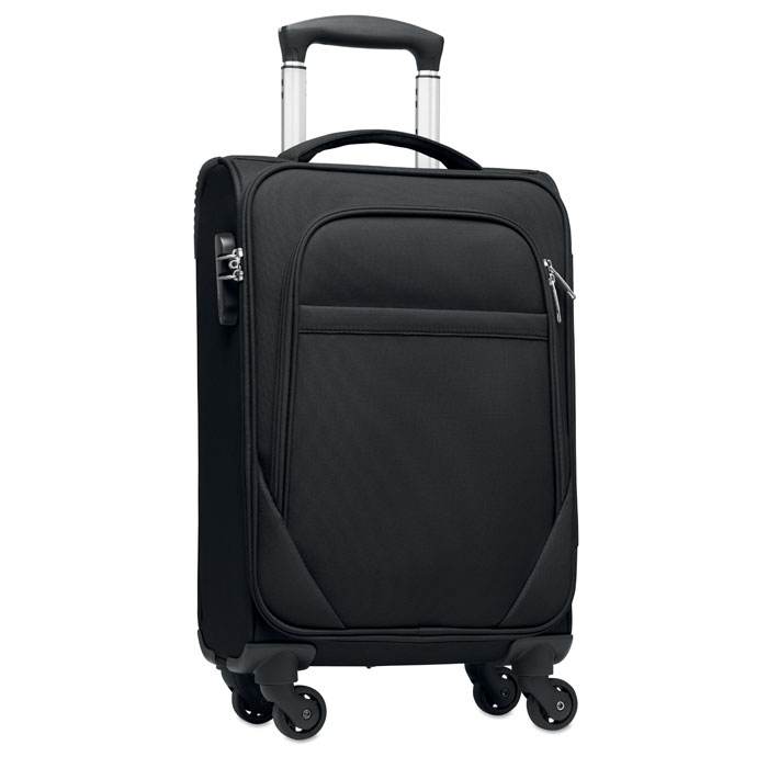 Valise cabine en polyester recyclé rPET Voyage_Noir