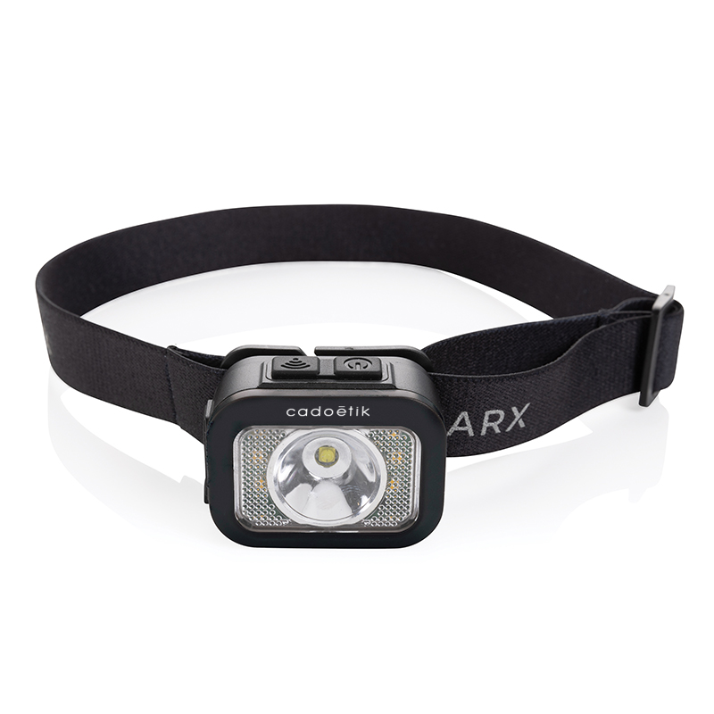 Lampe frontale rechargeable en plastique recyclé certifié Gear X_01