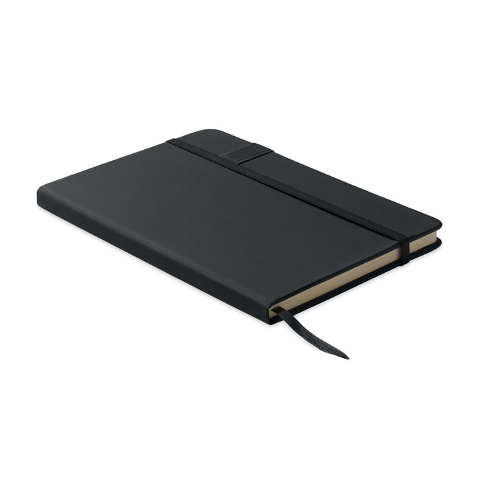 Carnet A5 en papier recyclé avec clé USB USBNote_Noir