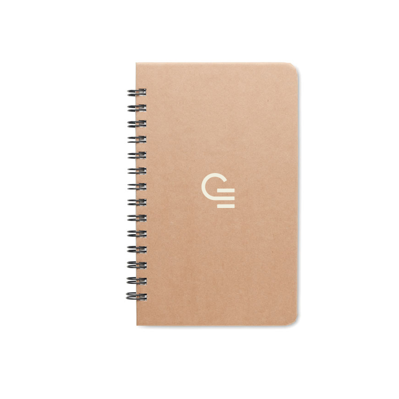 Goodies originaux - Carnet publicitaire à spirales avec graines Grownotebook