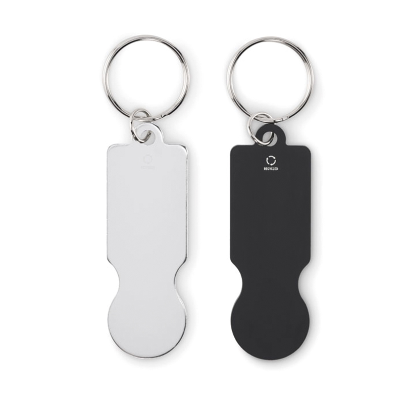 Porte-clés jeton en alu recyclé Tokley_02