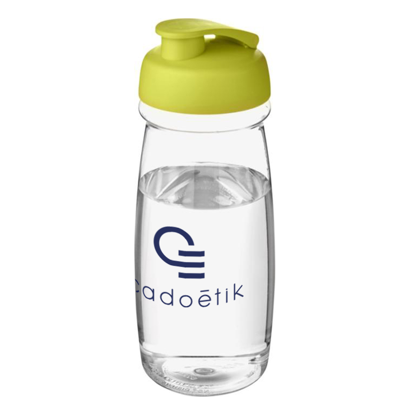 Gourde publicitaire sport H2O Pulse® 600 mL - Coloris bleu