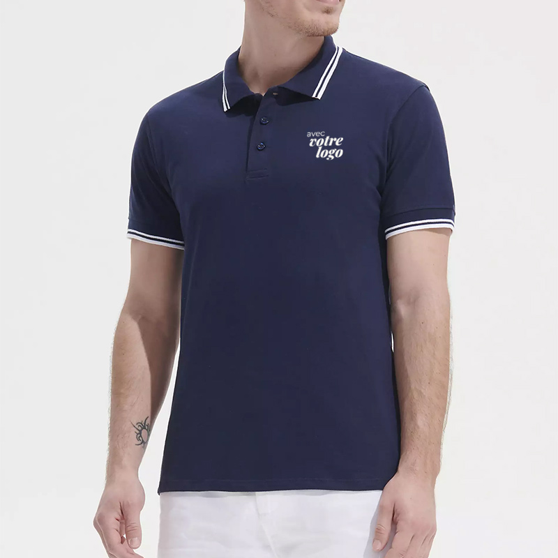 Polo publicitaire homme en coton Pasadena 200 g_00