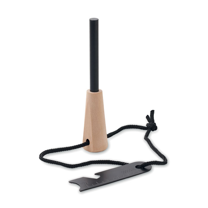 Allume-feu en acier inoxydable Fuegor _Bois