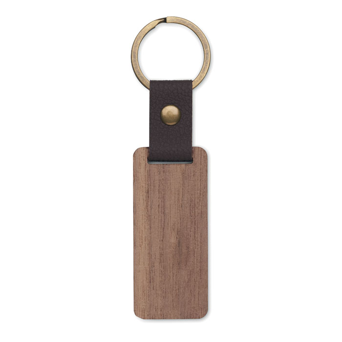Porte-clés en bois de noyer Nawkey_Bois