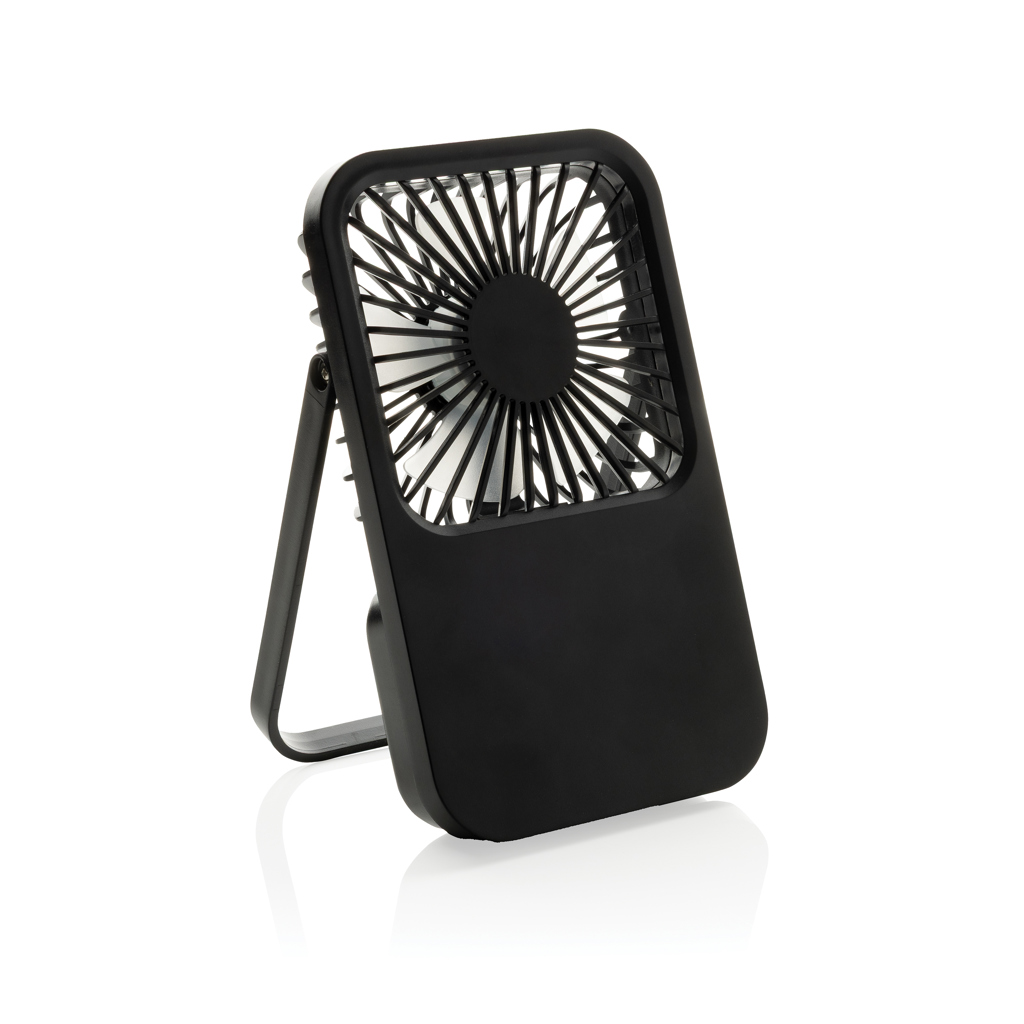 Ventilateur de bureau rechargeable personnalisé Aervina_01