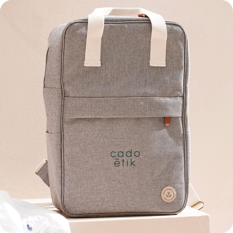 Sac à dos isotherme en polyester recyclé rPET Vinga Sortino 24 L_00