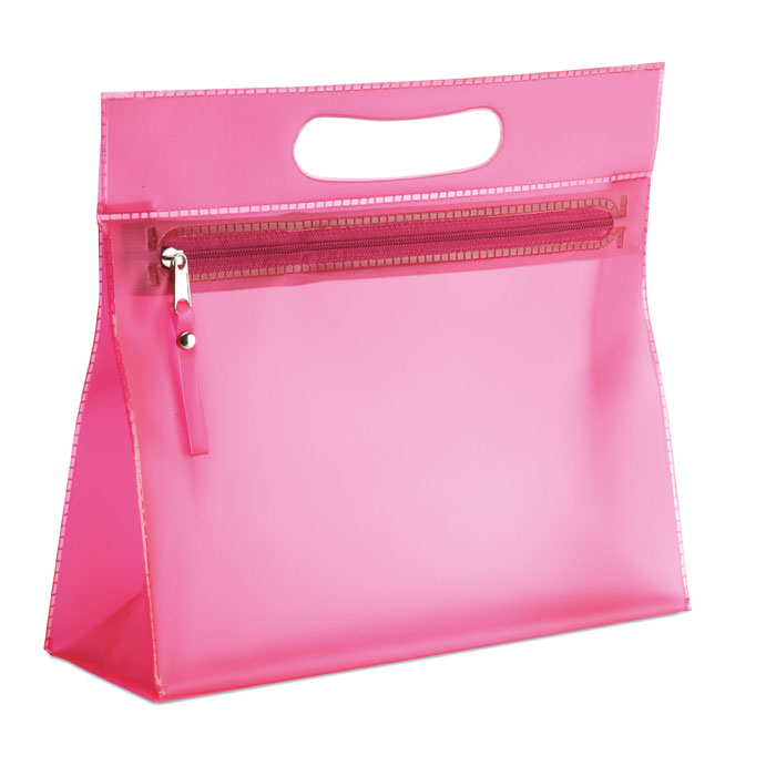 Trousse transparente Moonlight_Fuchsia