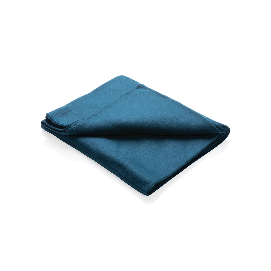 Plaid polaire Relfresco 150x120cm 160g_Bleu marine