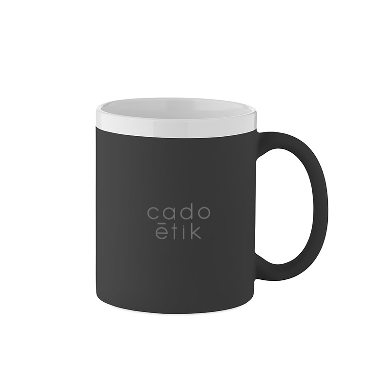 Mug publicitaire en grès Mugiva 300 mL - Cadoétik