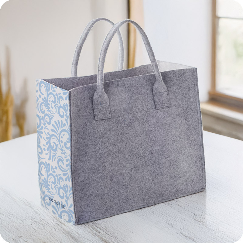 Sac cabas en feutre rPET Creafelt Shop B_00