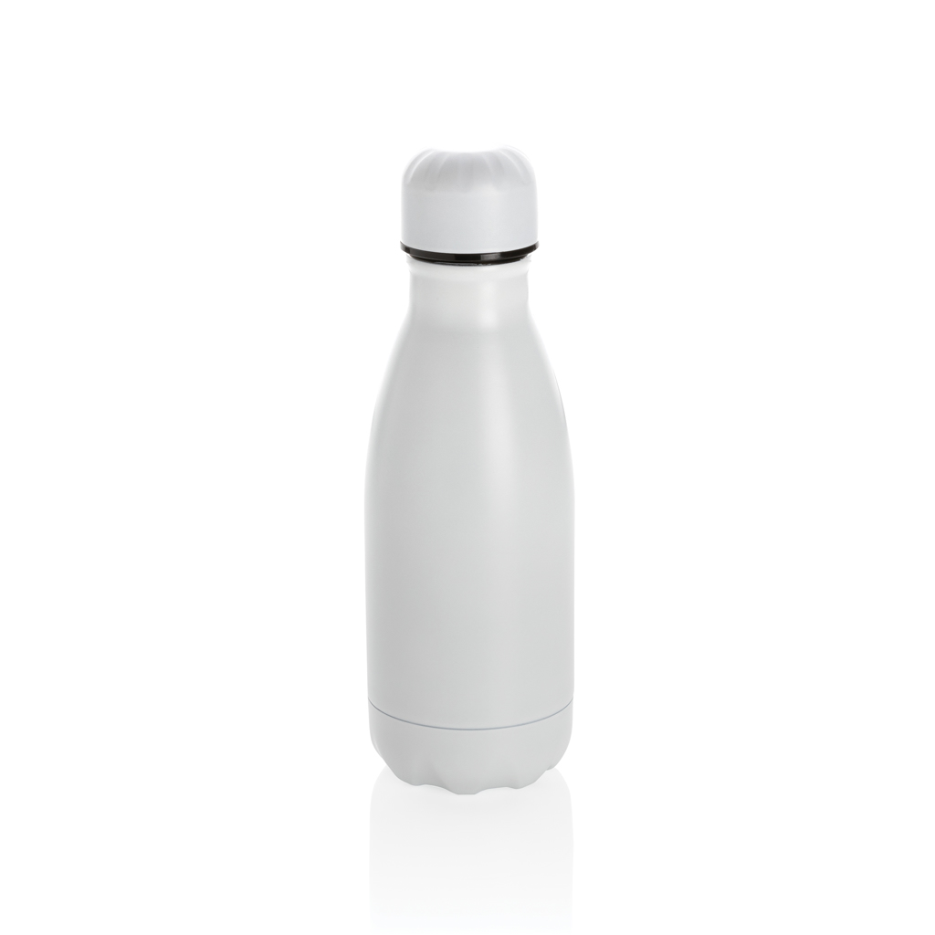 Mini gourde isotherme en inox Drinox 260 mL_Blanc