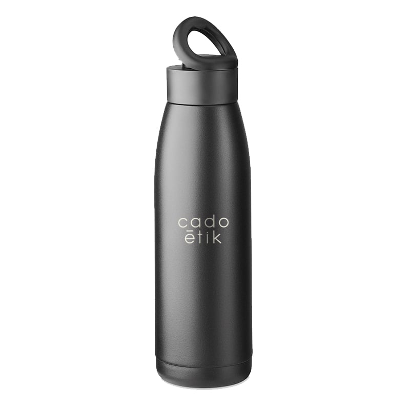 Bouteille isotherme en inox recyclé Calefrio 400 mL_1