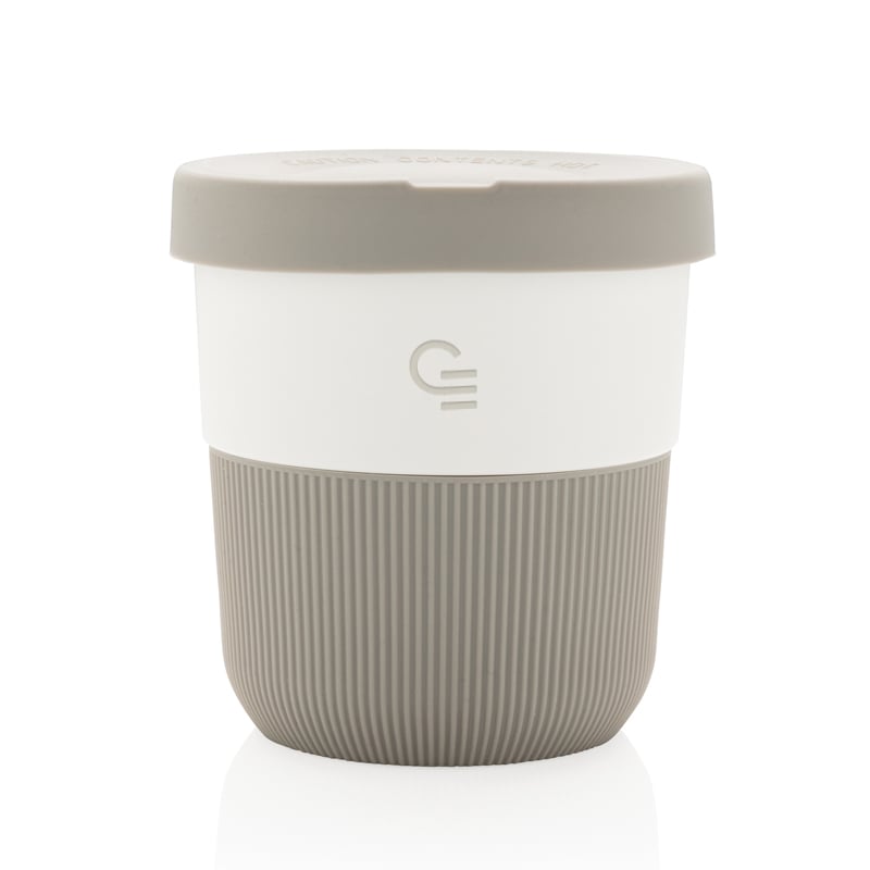 Goodies originaux - Mug de voyage publicitaire Ryoko en PLA - coloris bleu