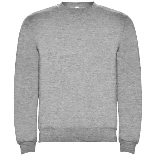 Sweat enfant en coton et polyester certifiés Clasica 280 g_Marl grey
