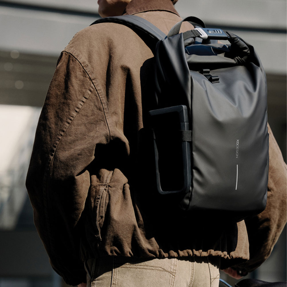 Sac à dos ordinateur rolltop pour vélo déperlant Urban 24 L_05