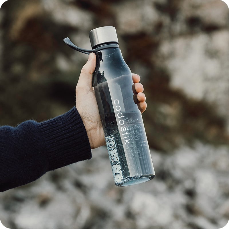 Bouteille en plastique recyclé certifié Vinga Lean 800 mL_00