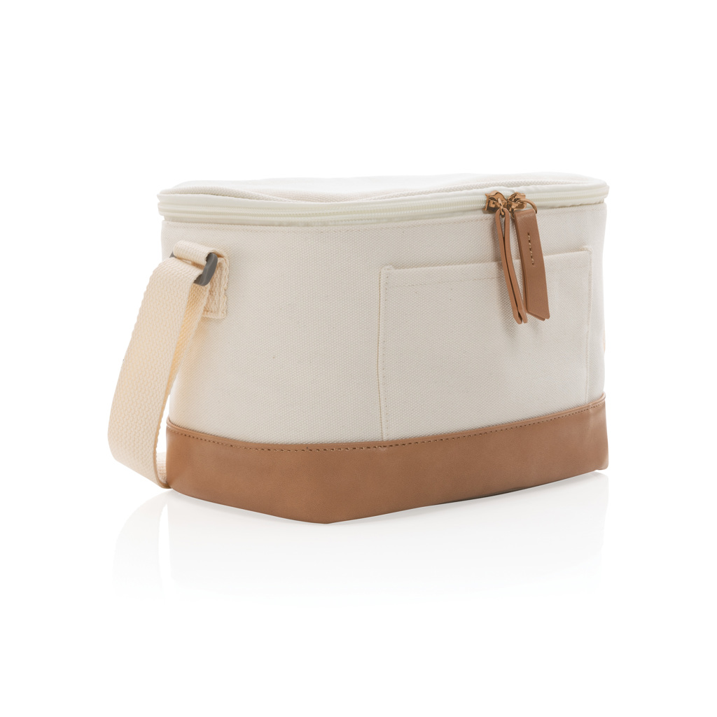 Sac isotherme en coton et polyester recyclés Rive_Blanc cassé