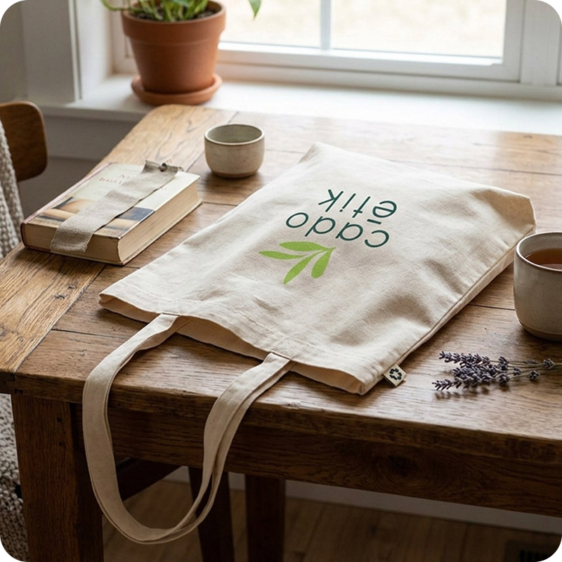 Tote bag personnalisé en coton recyclé Zoco 140 g_04