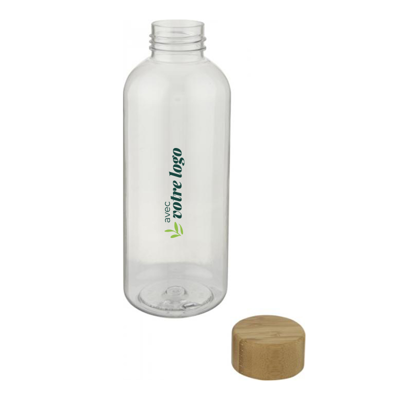 Gourde en plastique recyclé rPET et bambou Ziggs 650 mL_03
