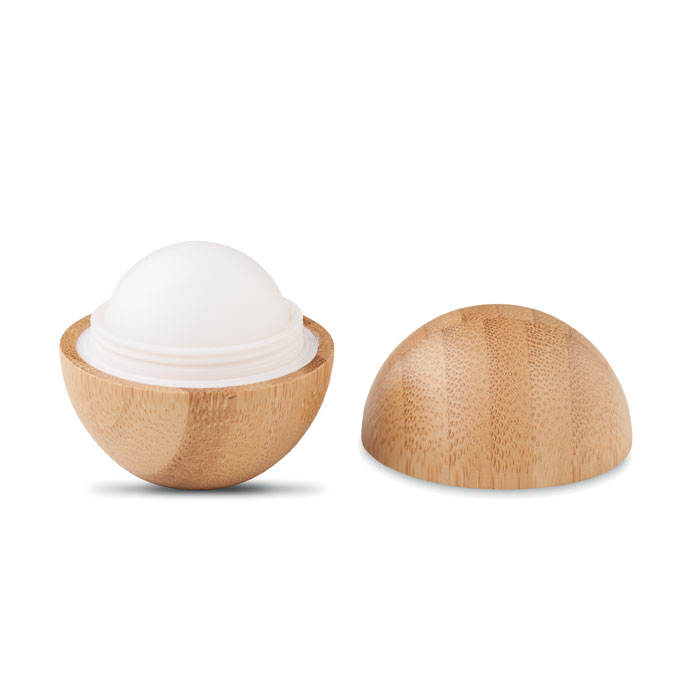 Baume à lèvres rond en bambou Soft Lux_Bois