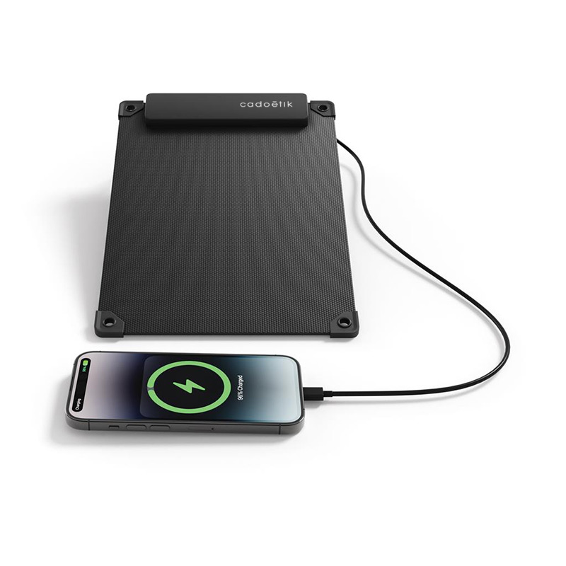 Chargeur solaire en plastique recyclé Solarpulse 1000 mAh_1