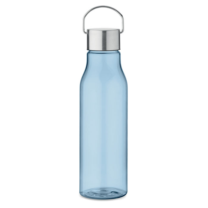 Bouteille en plastique recyclé rPET Vernal 600 mL_Bleu clair transparent