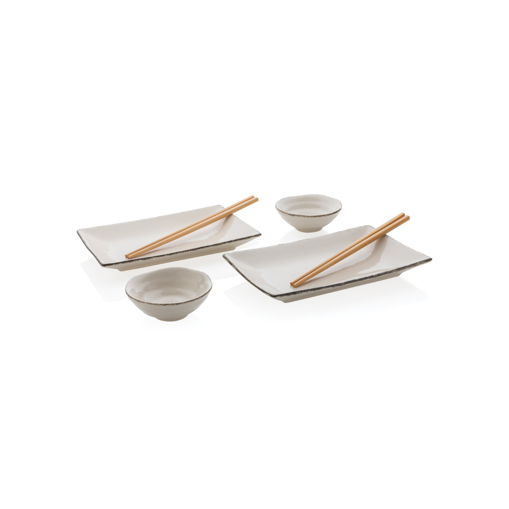 Set à sushis pour 2 personnes Ukiyo_Blanc