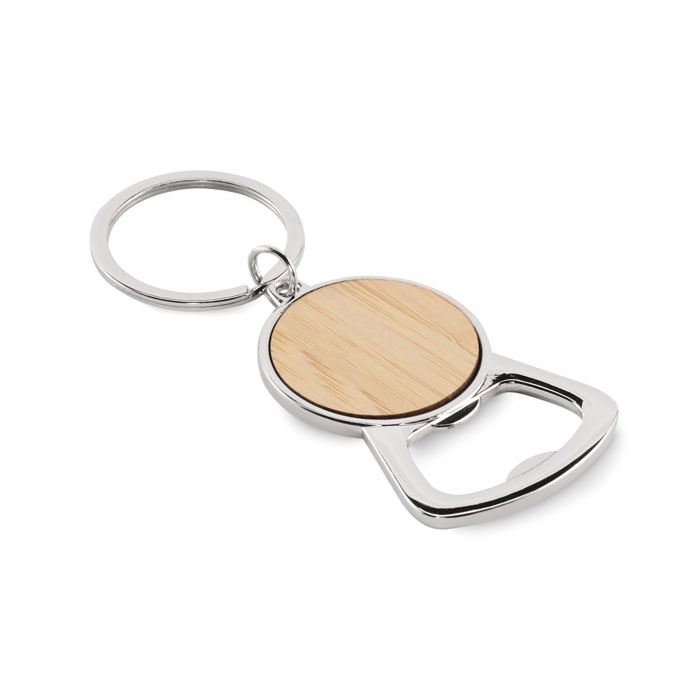 Porte-clés décapsuleur en bambou Keypop_Bois
