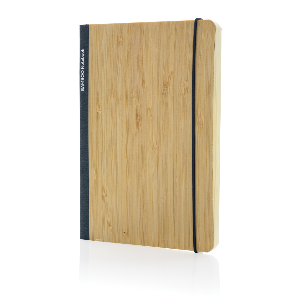 Carnet A5 en bambou certifié Scribe_Bleu