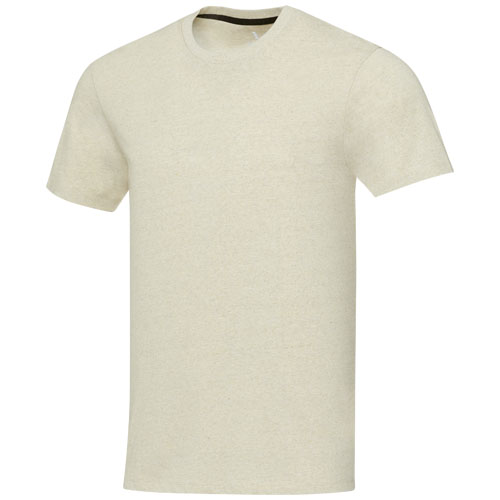 T-shirt unisexe en coton et polyester recyclés certifiés Avalite 160 g_Oatmeal