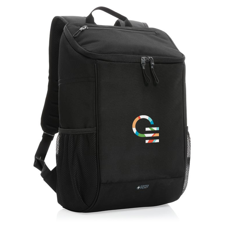 Sac à dos isotherme en plastique recyclé rPET Swiss Peak_1