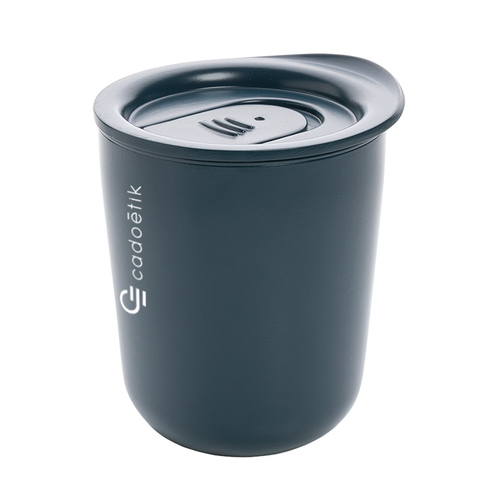 Mug isotherme publicitaire en inox Biomaster 250 mL 1