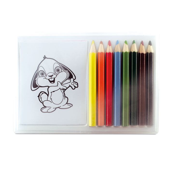 Set coloriage et crayons de couleur Recreation_Multicolore