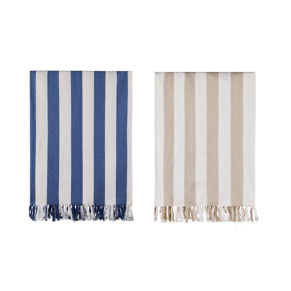 Serviette hammam en coton et polyester recyclés certifiés Vinga Ornos 200 g_02