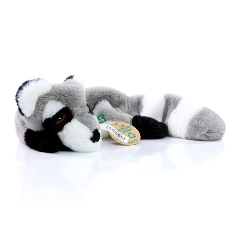 Peluche pour chien en polyester recyclé Raccoon_1