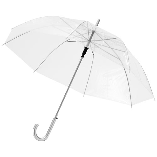 Parapluie droit automatique Charlie_Blanc transparent