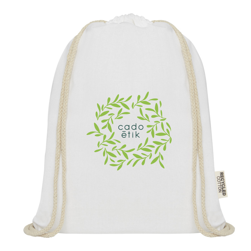 Gym bag en coton recyclé certifié Oregon 140 g _1