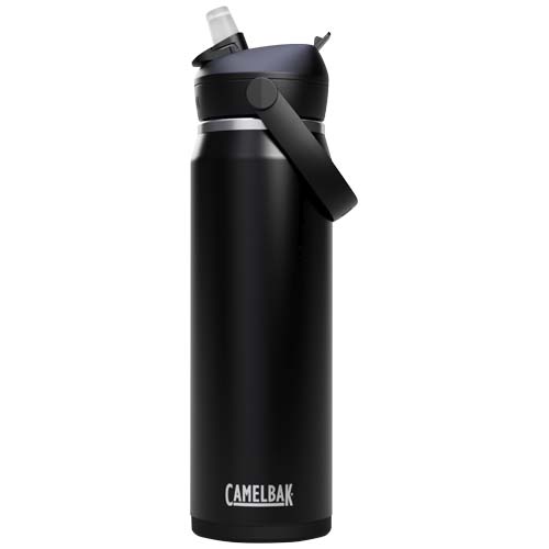 Bouteille isotherme personnalisée en inox Thrive Flip VSS Camelbak® 750 mL_Noir